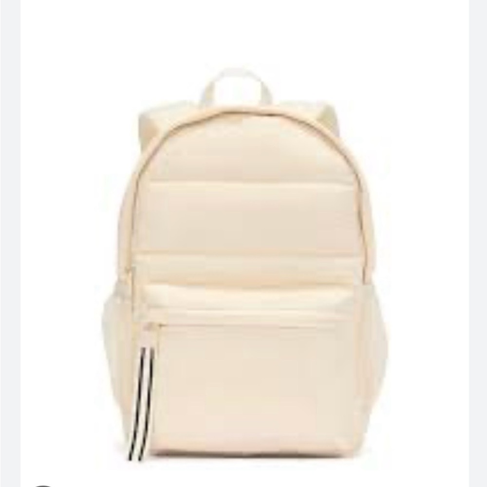 PINK Victoria’s Secret Quilted Puffer Backpack Color White Shell,One size - Picture 7 of 9